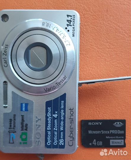 Фотоаппарат sony cyber shot dsc w350