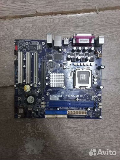 Материнская плата с процессором