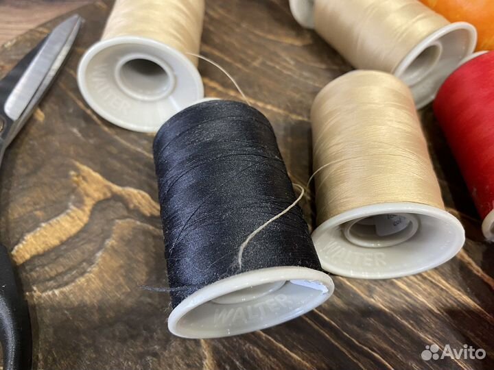 Нитки швейные текстурированные Walter