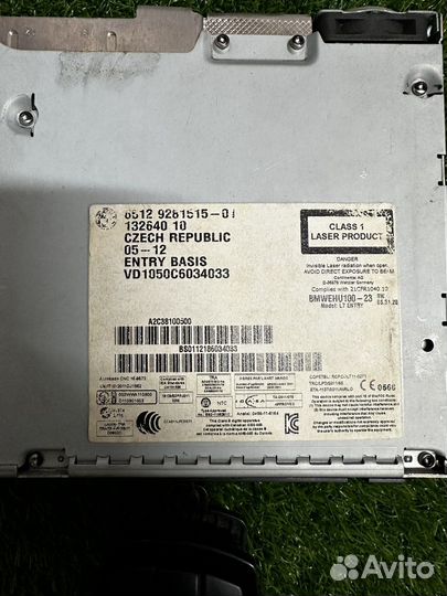 Радиоприемник BMW Professional CD bmw f30