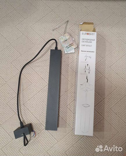 Новый спот Eurosvet Cant 50154/1 LED черный