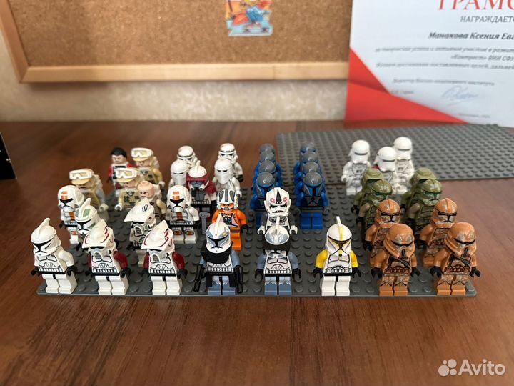 Мини фигурки lego по вселенной Звездные Войны (Sta