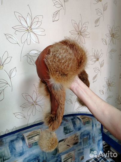 Шапка женская лисья