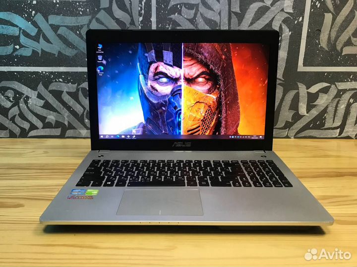 Игровой ноутбук Asus Core-i7/Full-HD/GeForce/8Gb