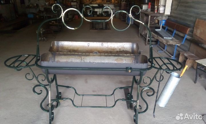 Мангал холодная ковка