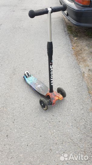 Самокат детский трехколесный