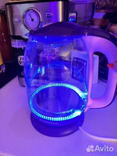 Чайник электрический стеклянный новый