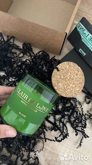 Ароматические соевые свечи ручной работы