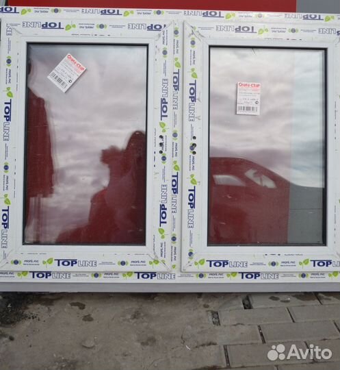 Окна 1100х800 мм пластиковые