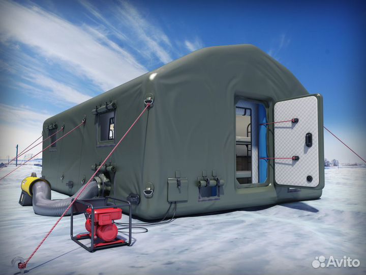 Быстровозводимая модульная палатка