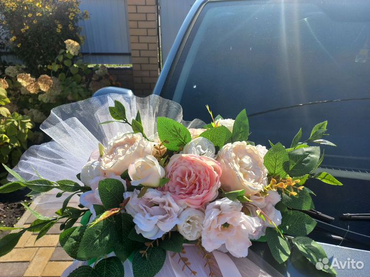 Свадебные украшения на машину продажа