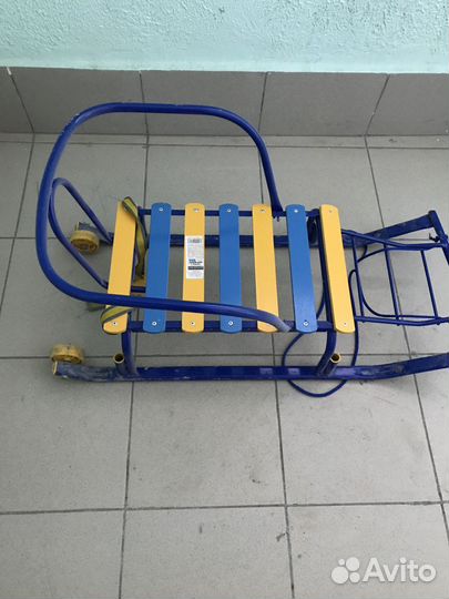 Санки с колесами