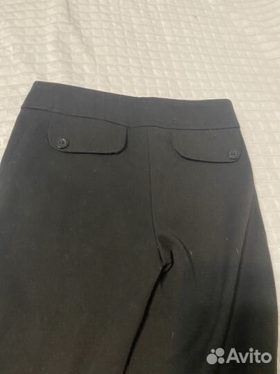 Брюки черные школьные для девочки 128