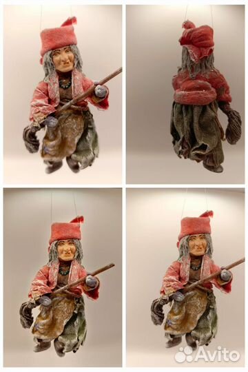 Баба Яга из ваты