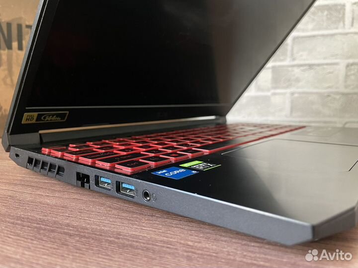 Игровой ноутбук acer nitro 5 RTX 3050ti i5-11400