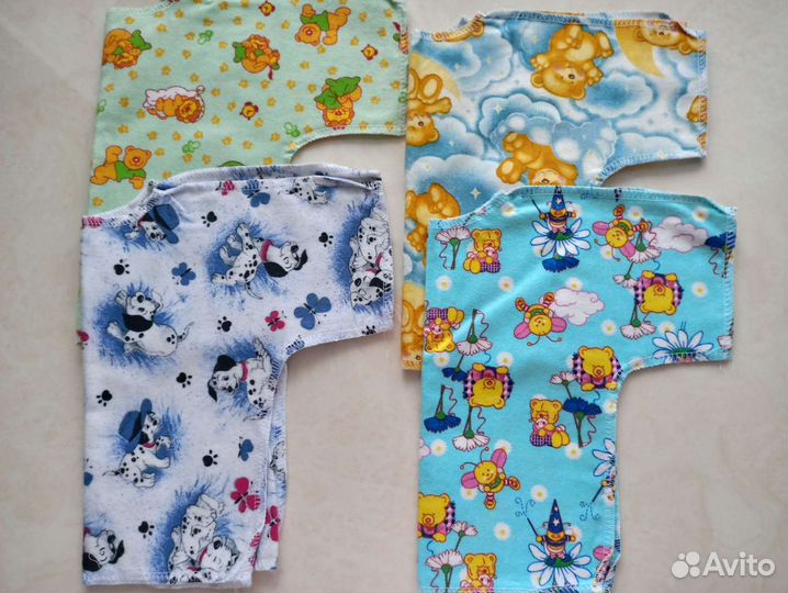 Пеленки, распашонки, ползунки