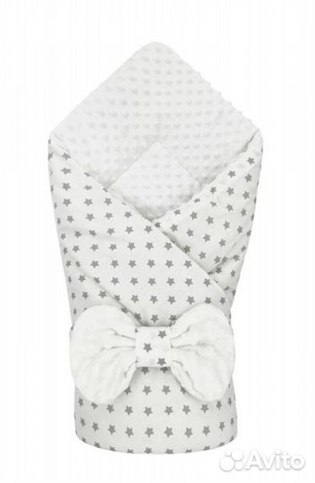 Плюшевый конверт-одеяло на выписку