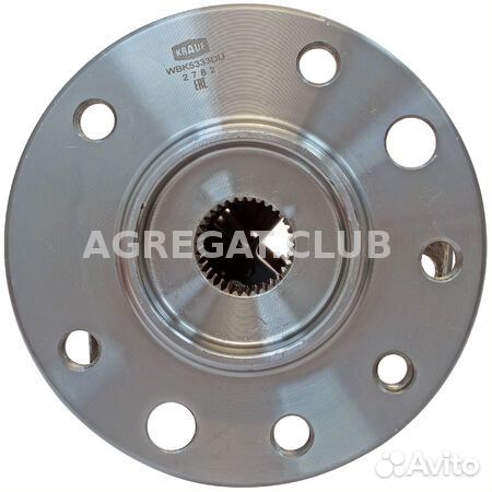 Ступица в сборе zaufer 236N10103Z