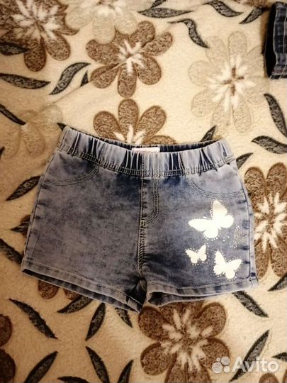 Джинсы, сарафан, шорты пакетом