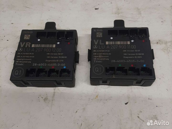 Блок управления двери mercedes