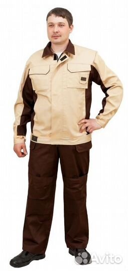 Рабочая спецодежда костюм мужской Протект