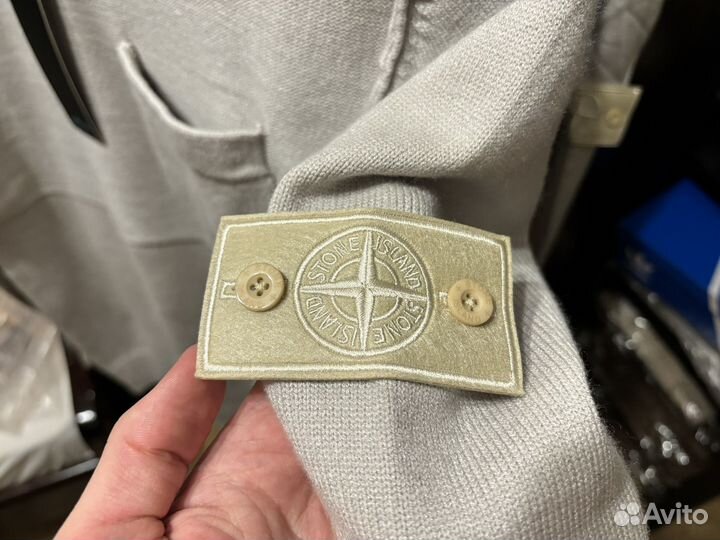 Stone island свитшот с карманом