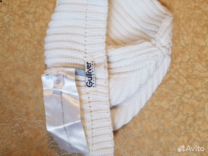 Осеняя шапка Guliver на девочку