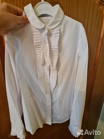 Сарафан школьный серый 152