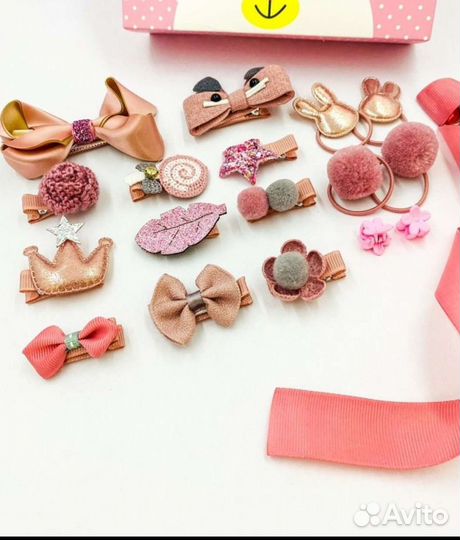 Набор заколочек и резиночек