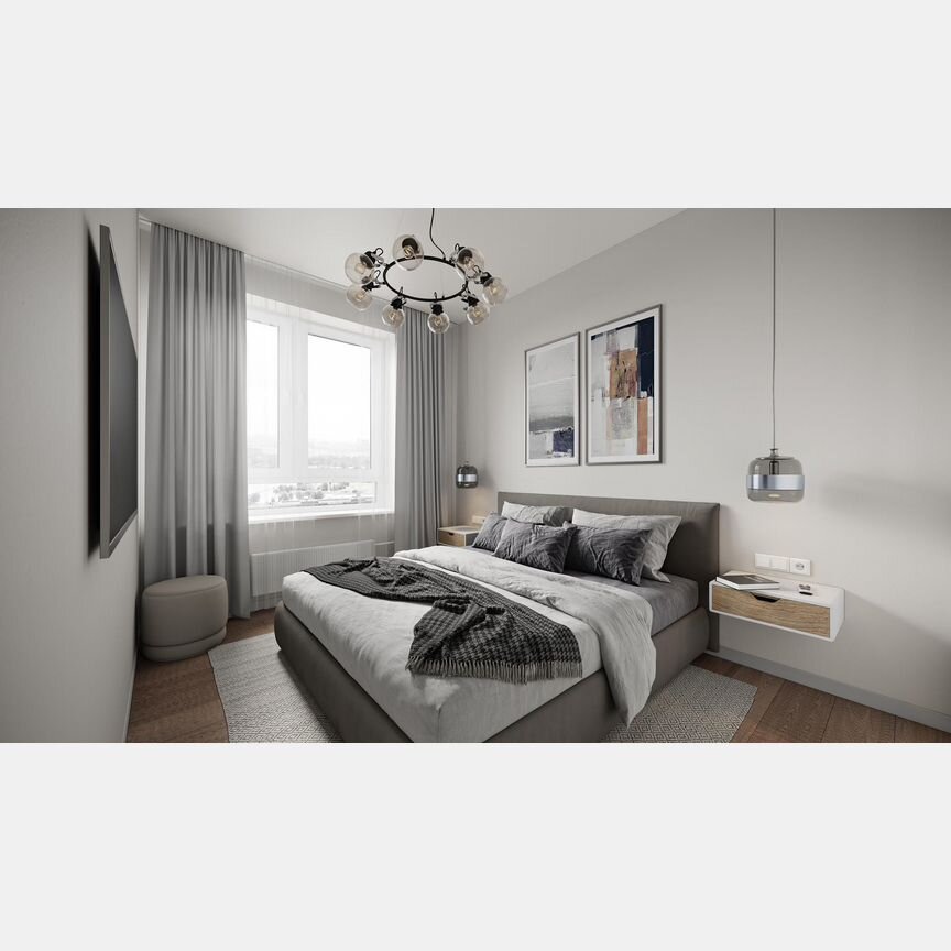 3-к. квартира, 76,5 м², 9/13 эт.