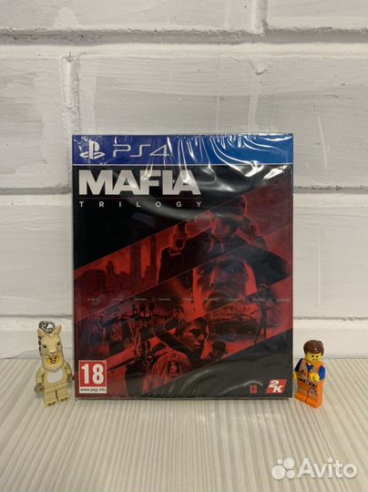 Новый Mafia trilogy запечатанный PS4/PS5