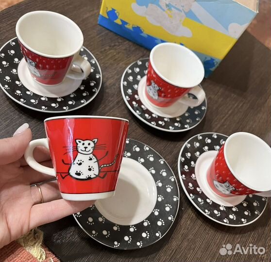 Чашка с блюдцем