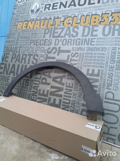 Расширитель арки крыла левый Renault Kaptur