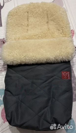 Меховой конверт из овчины kaiser новый
