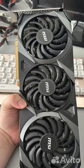 MSI GeForce RTX 3060 Ti ventus LHR 3X OC 8GB-обмен