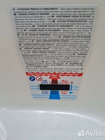 Анатомическая ванночка для купания baby OK Onda ev