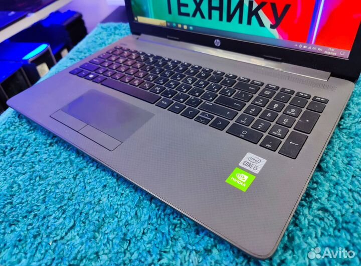 Свежий Hp Core i5-10Gen/Geforce MX/8-16Gb/SSD-756G