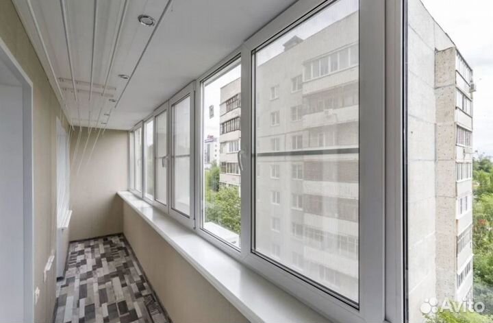 Остекление пластиковое с расширением