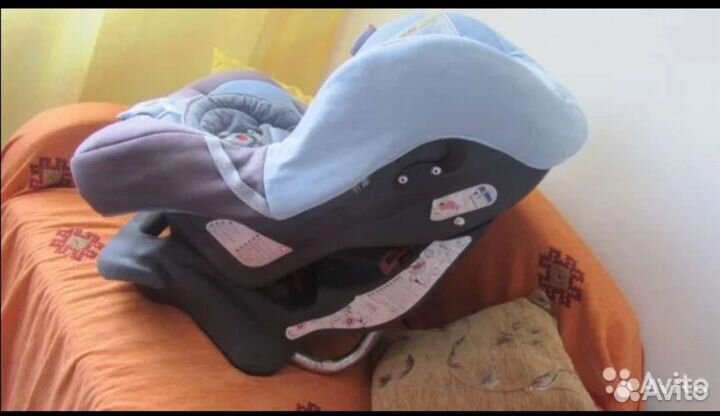 Автомобильное детское кресло от 0-9 кг и от 9-18кг