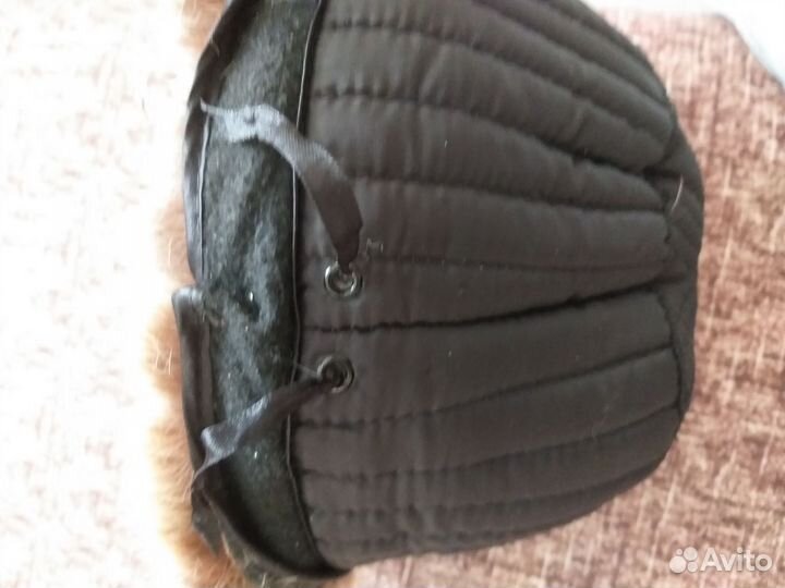 Шапка женская чернобурка