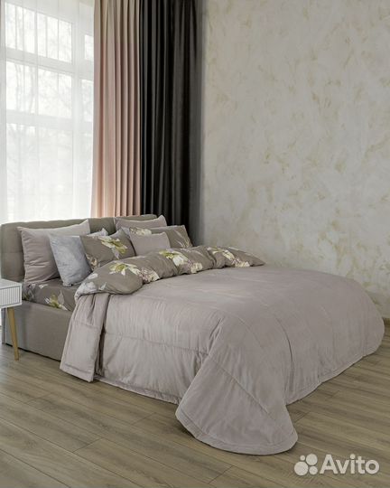 Покрывало бархат Беллиссимо Лотос новое