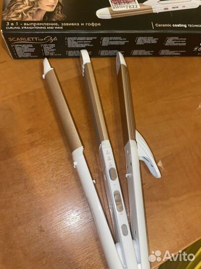 Выпрямитель плойка и гофре 3в1