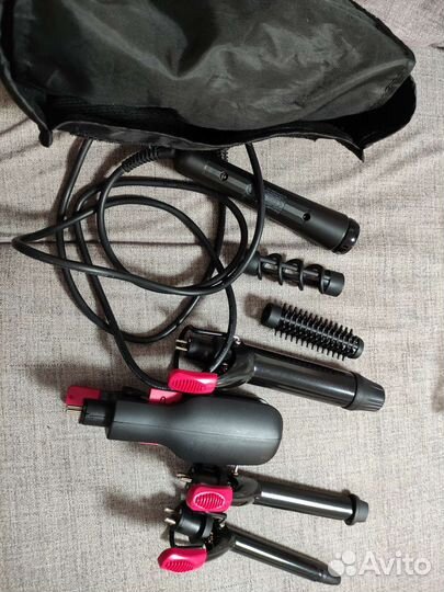 Плойка выпрямитель для волос 5 в одном