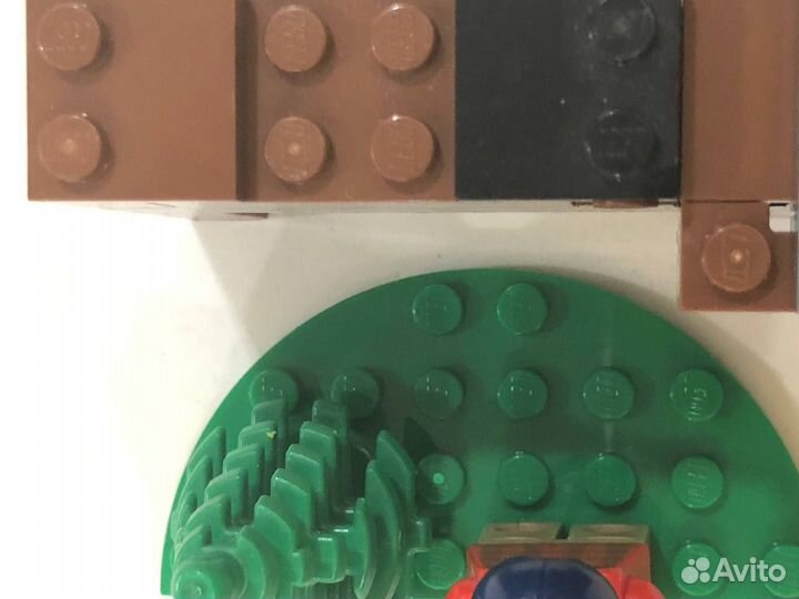 Лего самоделки (багги лошадь фермер на поляне)