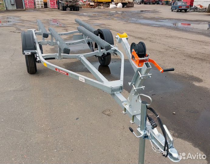 Прицеп лодочный до 4.8м на рессоре 