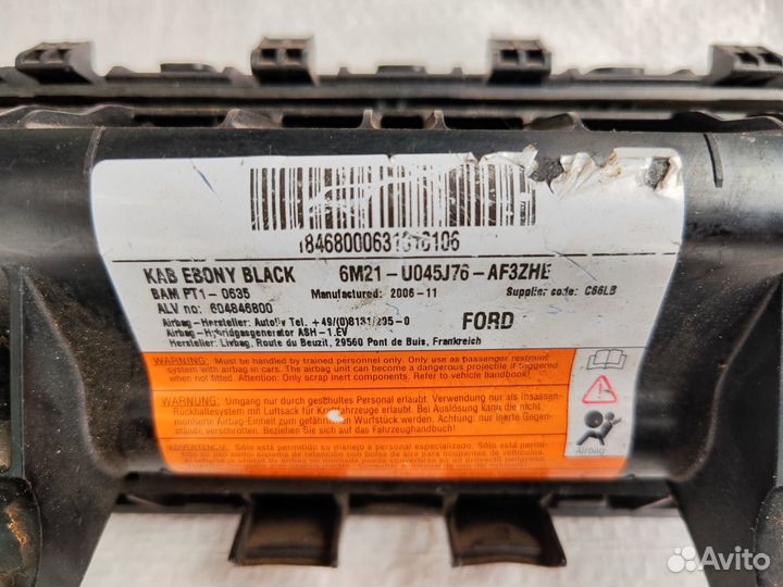 Подушка безопасности колена Ford S-MAX 6M21U045J76