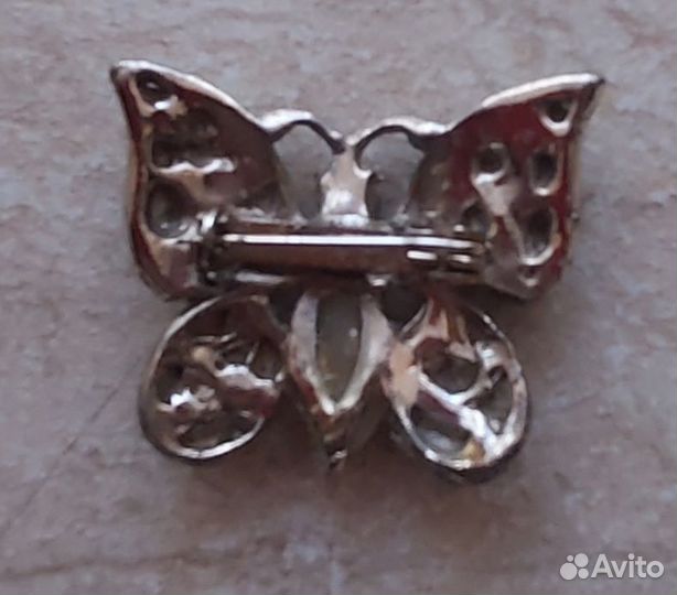 Брошь винтажная чехия