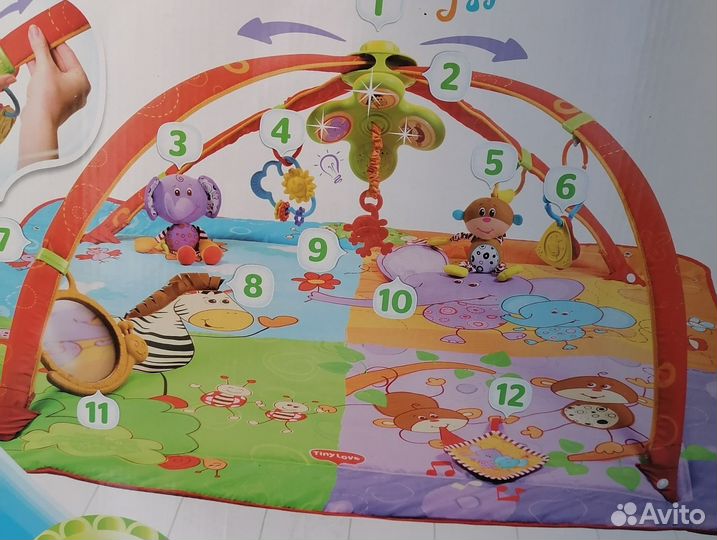 Развивающий коврик tiny love