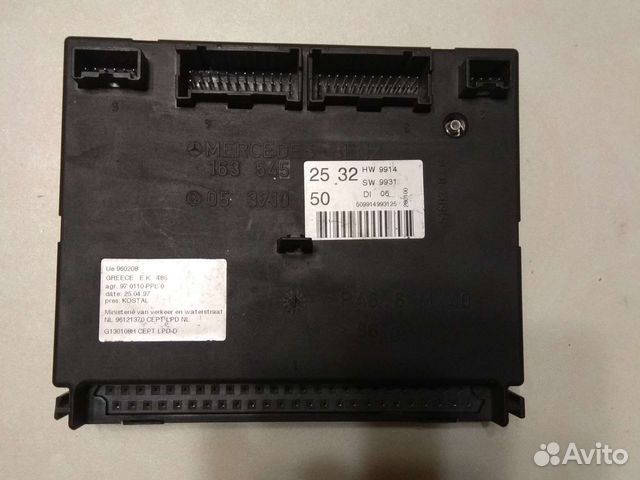 Мерседес-бенц ML.Блок управления аам w163