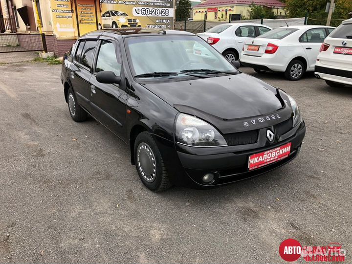 Renault Symbol 1.4 МТ, 2003, 175 527 км